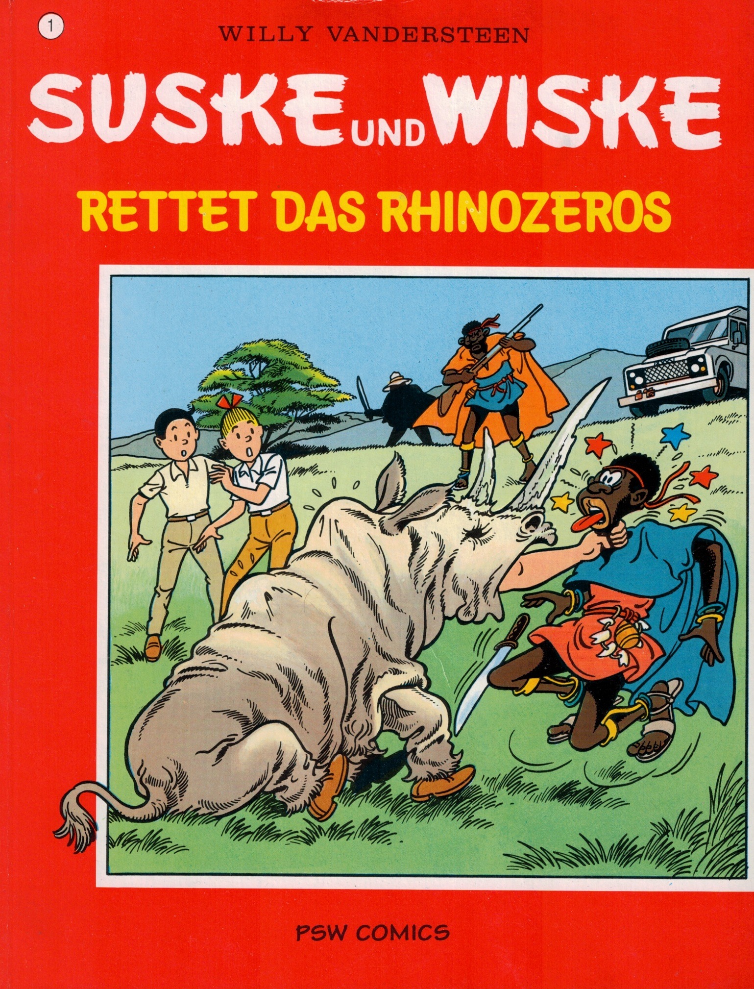 01.Suske und Wiske - Rettet das Rhinozeros - Duitstalig