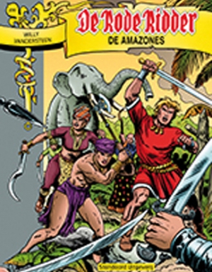 230 - De rode ridder - De Amazones