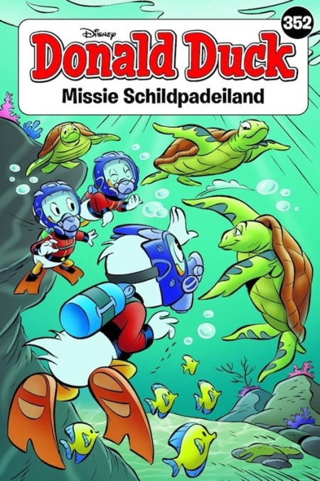 352.Donald Duck Pocket - Missie Schildpadeiland