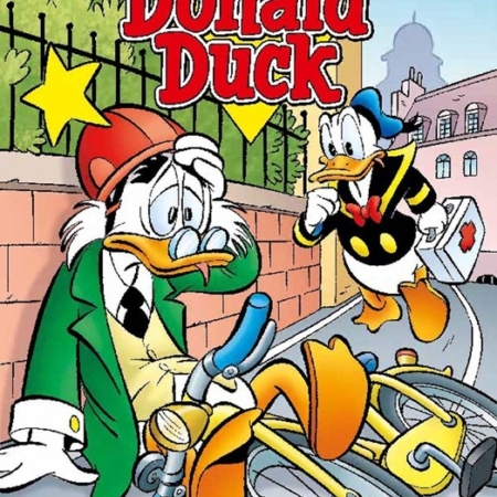 083 - Donald Duck dubbelpocket - De vergeetachtige fietser