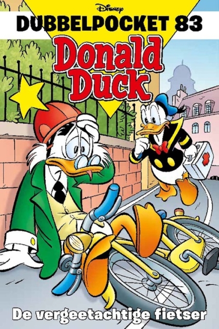 083 - Donald Duck dubbelpocket - De vergeetachtige fietser