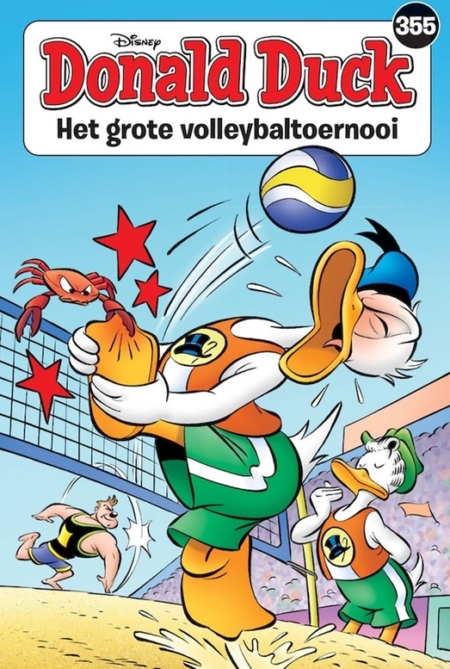 355.Donald Duck Pocket - Het grote volleybaltoernooi