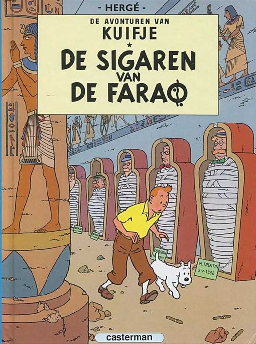 Kuifje - De sigaren van de farao - Deel 4 - Hardcover album (A5)