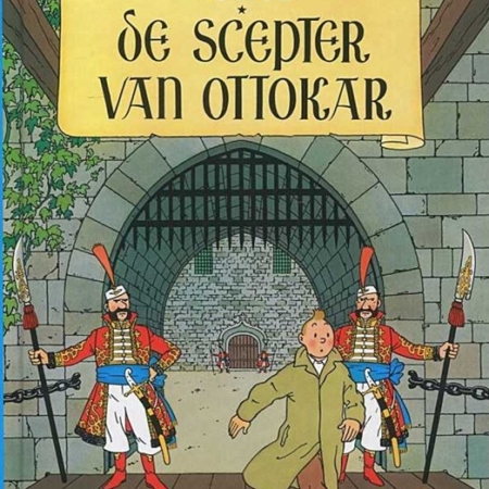 Kuifje - De scepter van Ottokar - Deel 8 - Hardcover album - A5