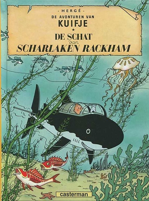 12.Kuifje - De schat van scharlaken rackham - Deel 12 Hardcover album - A5