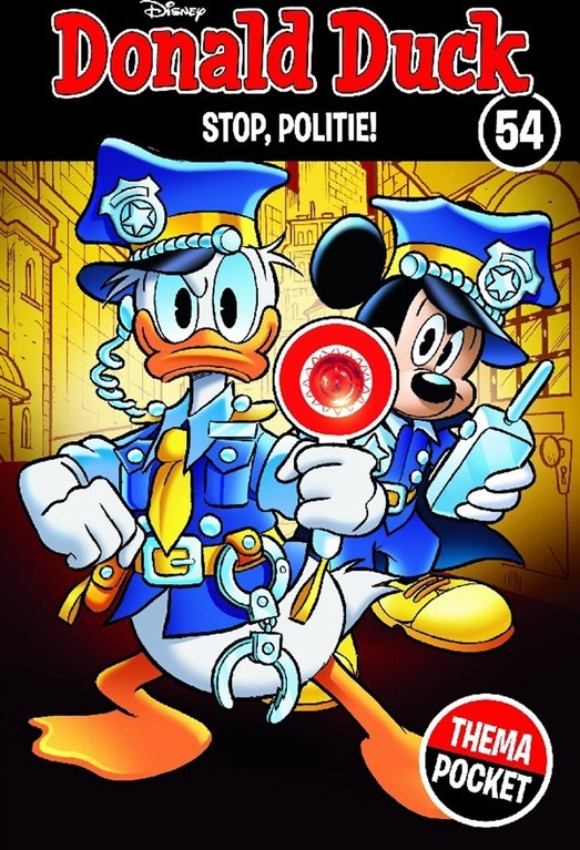 54.Donald Duck themapocket - Stop, politie!