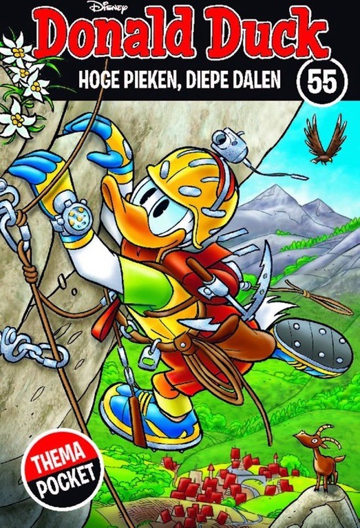 55.Donald Duck themapocket - Hoge pieken, diepe dalen