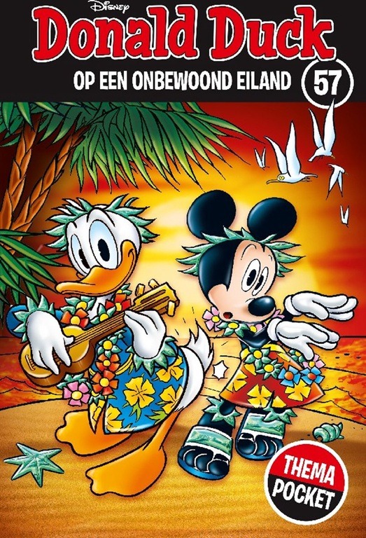 57.Donald Duck themapocket - Op een onbewoond eiland