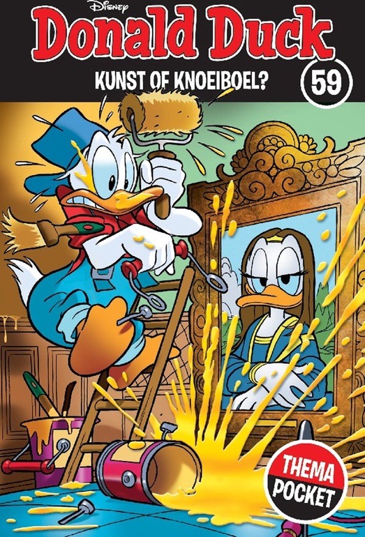 59.Donald Duck themapocket - Kunst of knoeiboel?