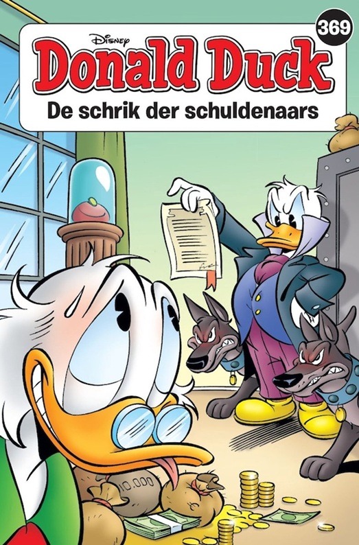 369.Donald Duck Pocket - De schrik der schuldenaars
