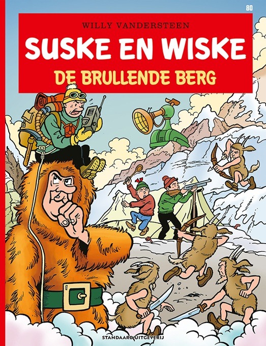 080.Suske en Wiske - De brullende berg - Nieuwe cover en layout - 2025