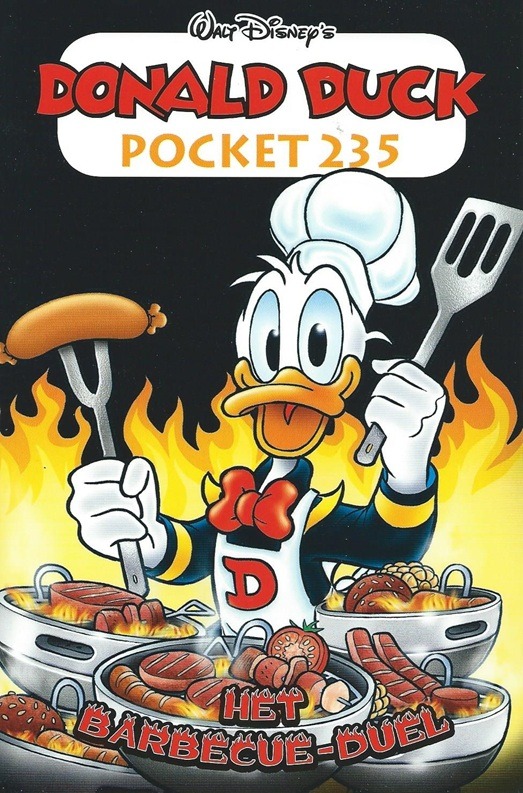 235.Donald Duck pocket - Het barbecue-duel