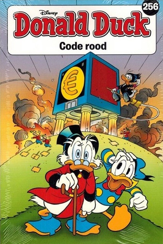 256.Donald Duck pocket - Code rood