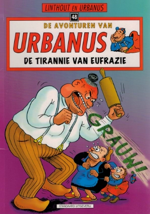 048.Urbanus - De tirannie van Eufrazie (Standaard uitgeverij) (licht beschadigd)
